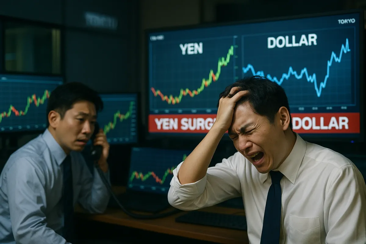 Yen Whiplash: Inside Today’s Wild FX Reversal That Shook the Dollar